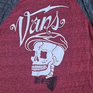 Vans Skully Cap Long Sleeve Skate Shirt
